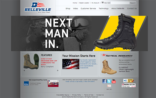 Belleville Boot Main Website